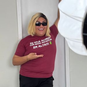 T-shirt – Autoestima em Alta (Foto Meramente Ilustrativa)