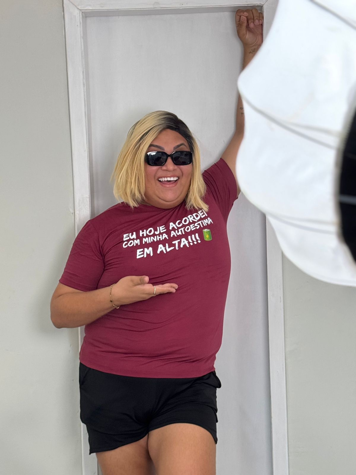 T-shirt – Autoestima em Alta (Foto Meramente Ilustrativa)