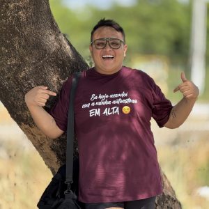 T-shirt – Autoestima em Alta (Foto Meramente Ilustrativa)